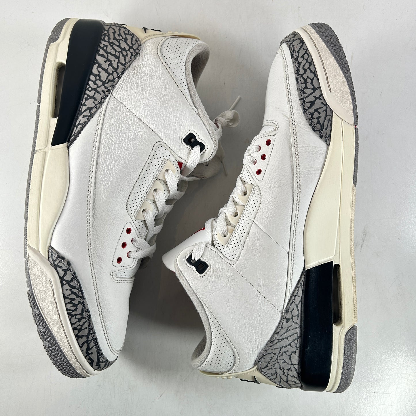 DN3707 100 Jordan 3 Retro White Cement Reimagined [USED] - 13 M (Used) (No Box)