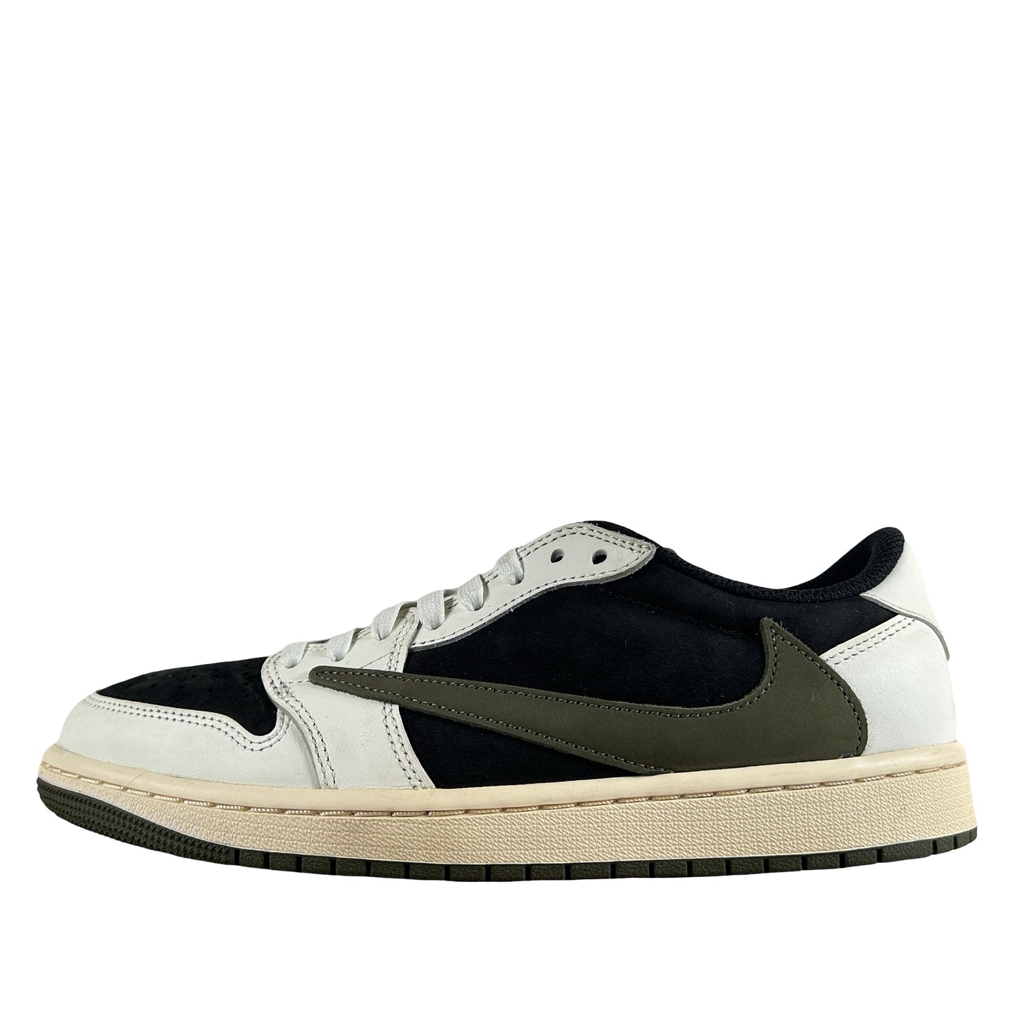 DZ4137 106 Jordan 1 Retro Low OG SP Travis Scott Olive (W) [USED] - 9.5 W (Used5)