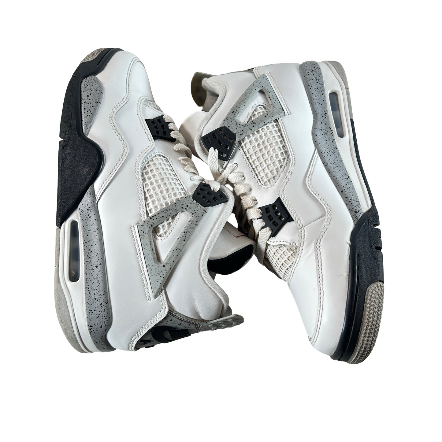 FV5029 100 Jordan 4 Retro White Cement (2025) [USED] - 10 M (Used16)