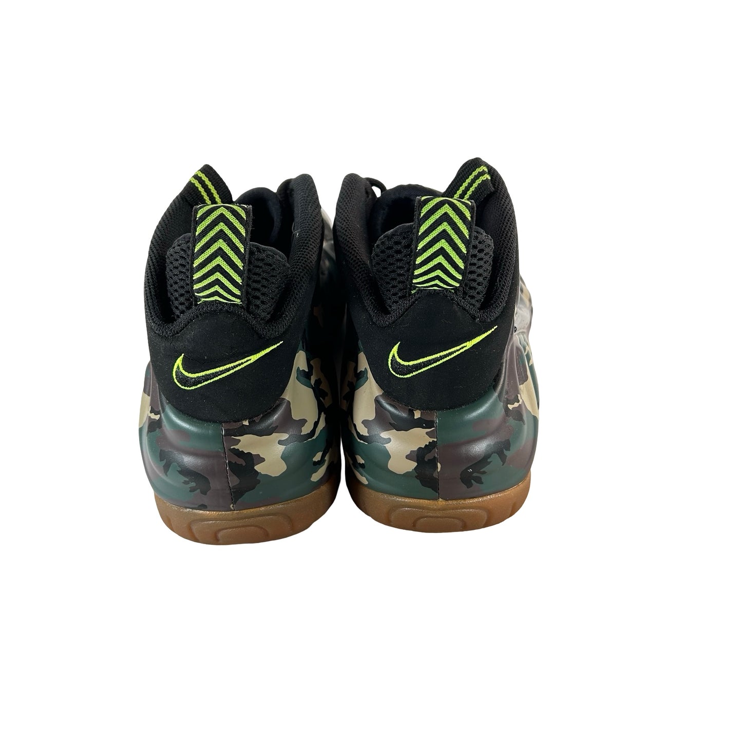 587547 300 Nike Air Foamposite Pro Army Camo [USED] - 10 M (Used)
