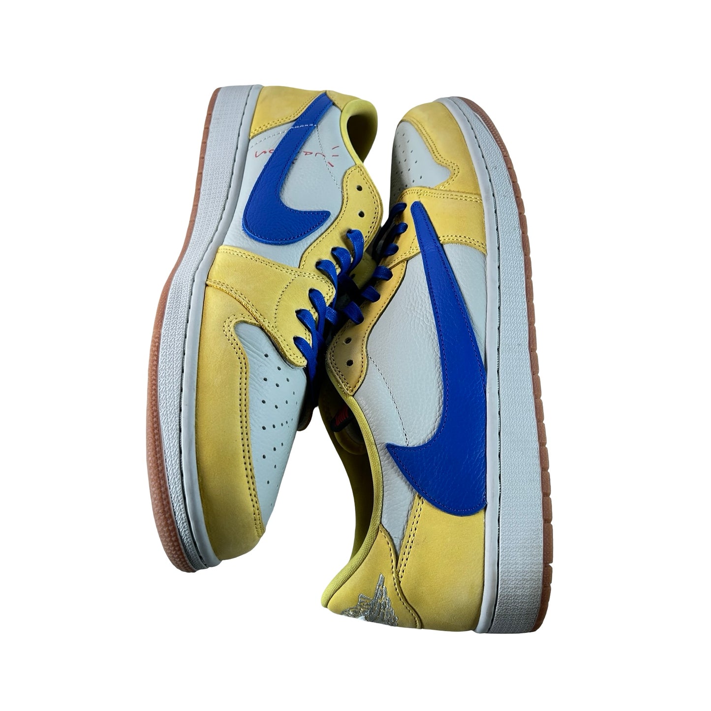 DZ4137 700 Jordan 1 Retro Low OG SP Travis Scott Canary (Women's) [USED] - 16.5 W (Used)