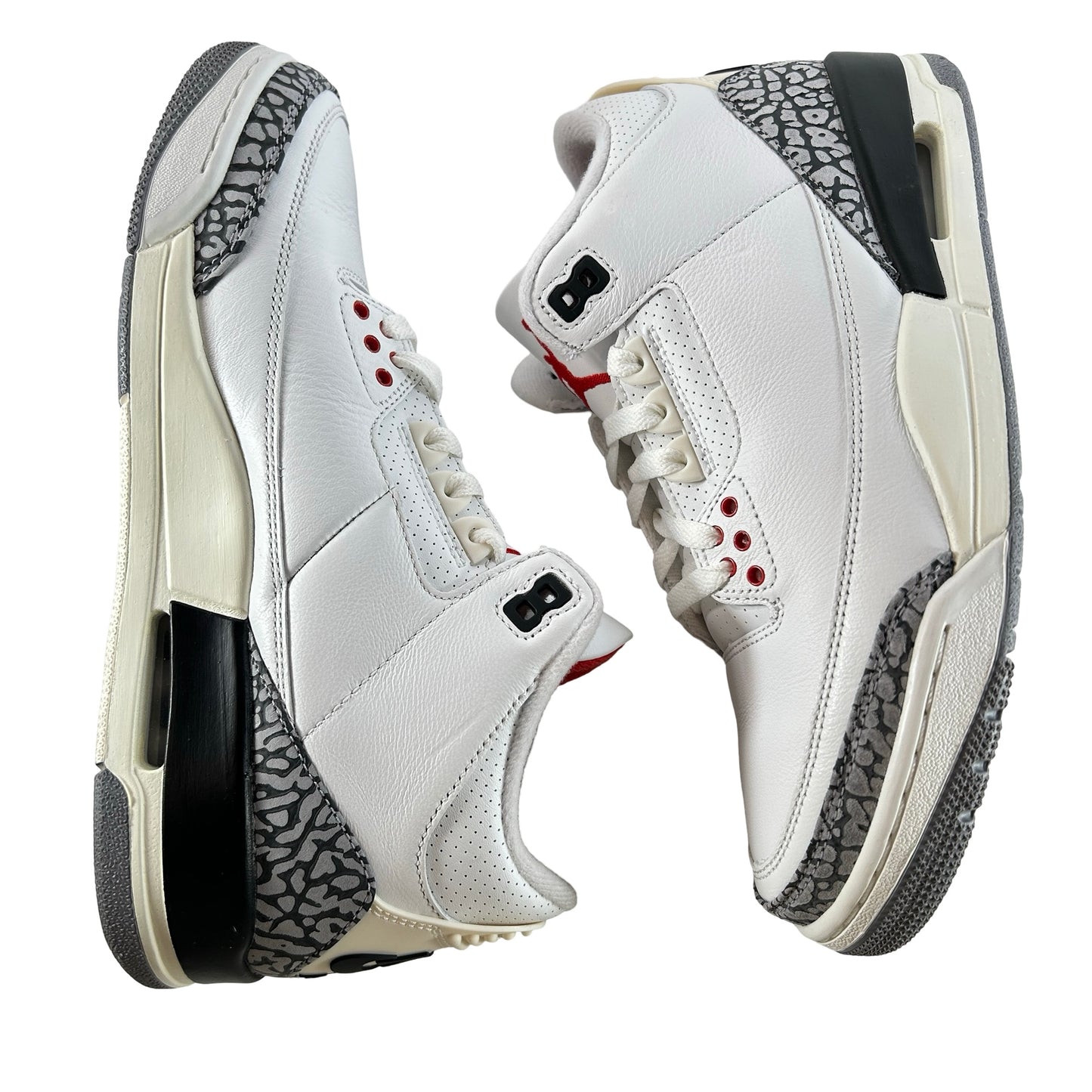 DN3707 100 Jordan 3 Retro White Cement Reimagined [USED] - 8 M (Used7)