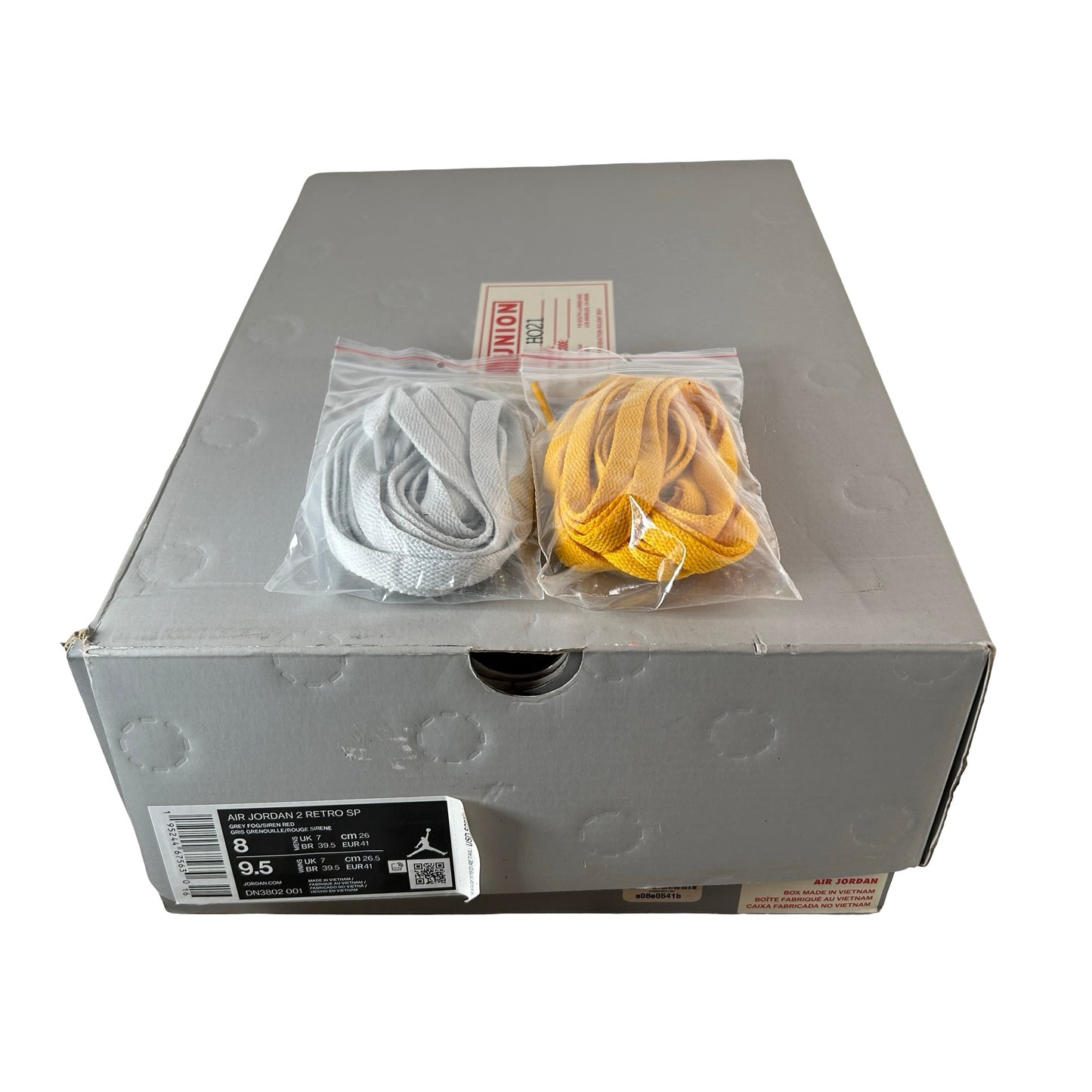 DN3802 001 Jordan 2 Retro SP Union Grey Fog [USED] - 8 M (Used)