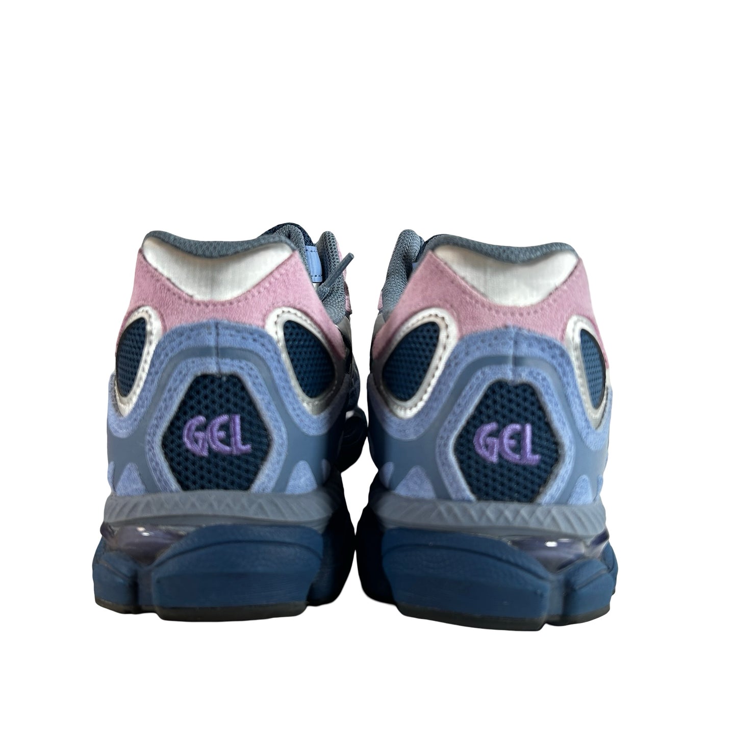 1203A785 400 ASICS Gel-NYC Blue Pink Silver [USED] - 10.5 M (Used)