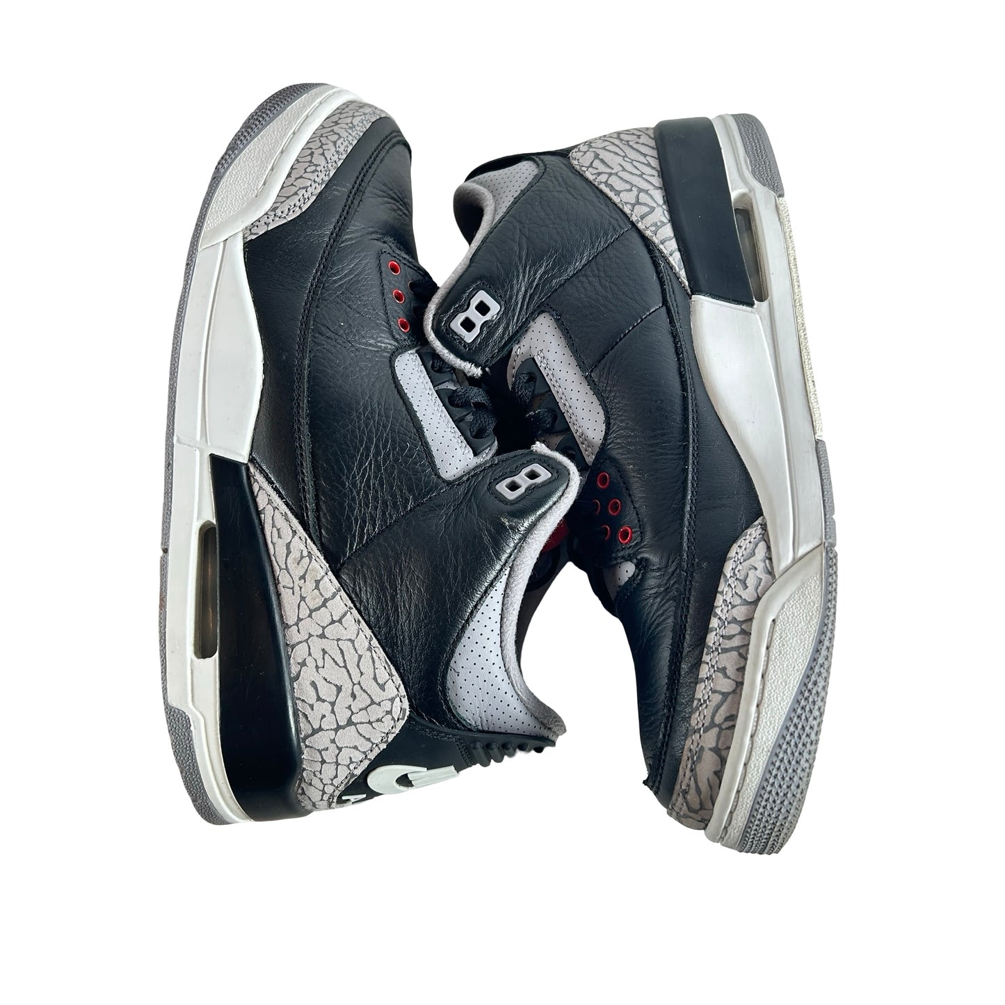 DN3707 010 Jordan 3 Retro Black Cement Reimagined (2024) [USED] - 9.5 M (Used26)