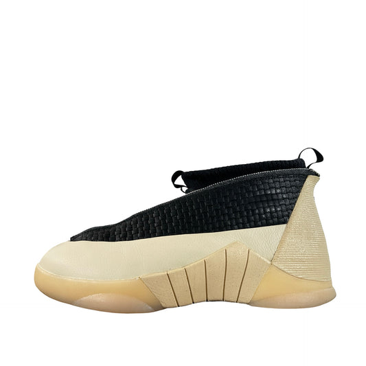 IV7637 100 Jordan 15-23RE Black Muslin [USED] - 9 M (Used)