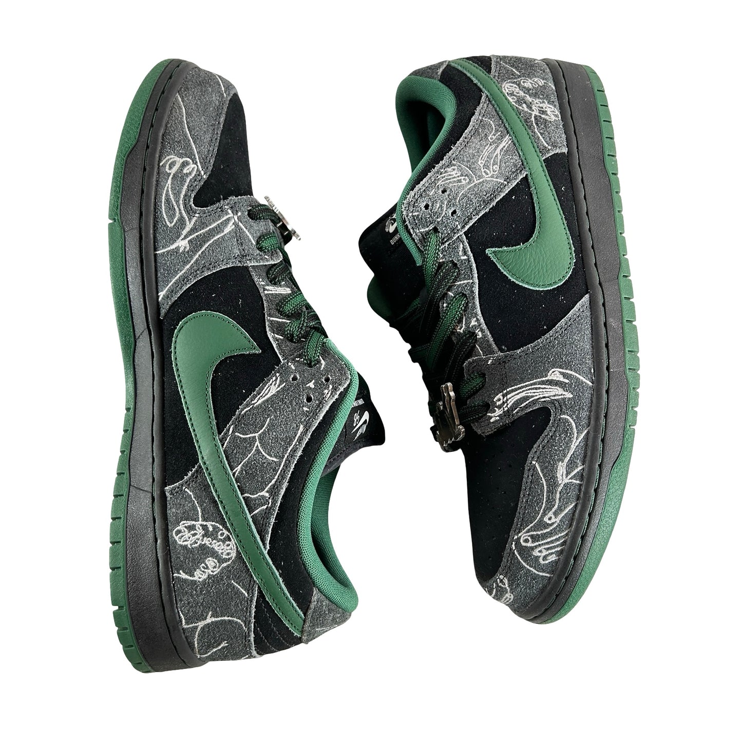 HF7743 001 Nike SB Dunk Low There Skateboards [USED] - 13 M (Used2)