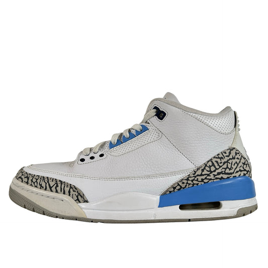 CT8532 104 Jordan 3 Retro UNC (2020) [USED] - 10 M (Used) (No Box)