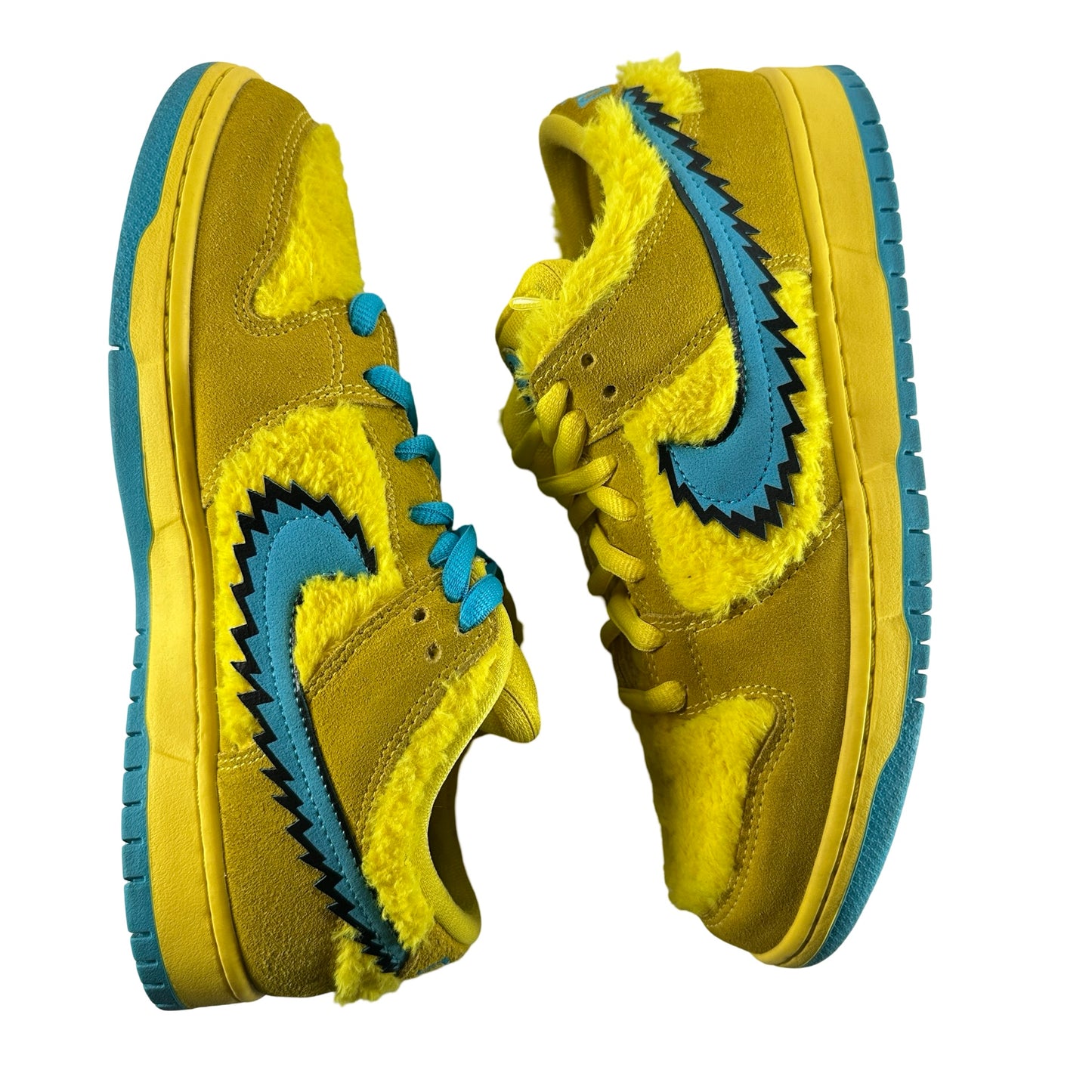 CJ5378 700 Nike SB Dunk Low Grateful Dead Yellow [USED] - 9 M (Used2)