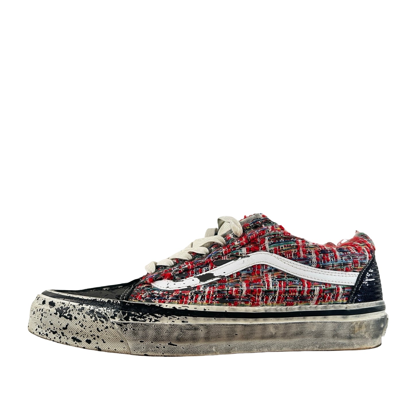 VN000D9VBOS Vans Premium Old Skool Charms Red Black [USED] - 10 M (Used)