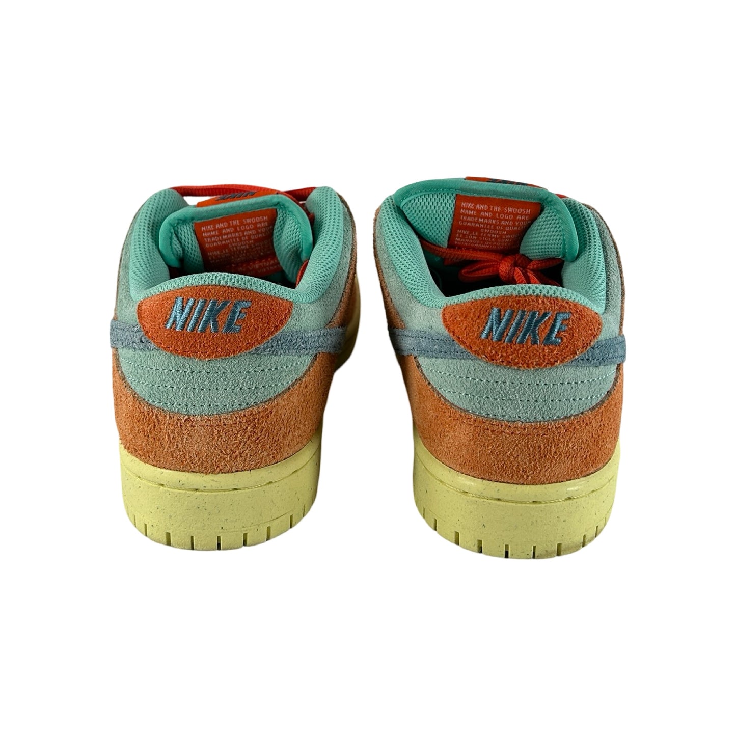 DV5429 800 Nike SB Dunk Low Orange Emerald Rise [USED] - 8 M (Used)