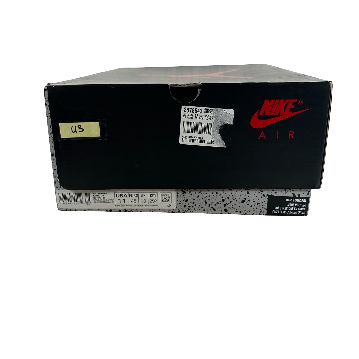 HQ7978 103 Jordan 5 Retro White Metallic (2026) [USED] - 11 M (Used3)
