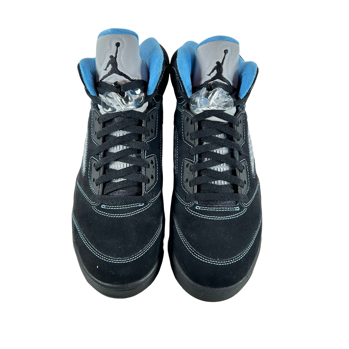 DD0587 008 Jordan 5 Retro Black University Blue (2026) [USED] - 9 M (Used2)