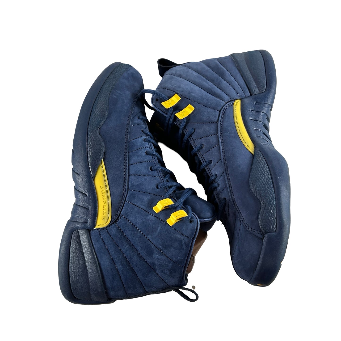 BQ3180 407 Jordan 12 Retro Michigan [USED] - 9 M (Used)