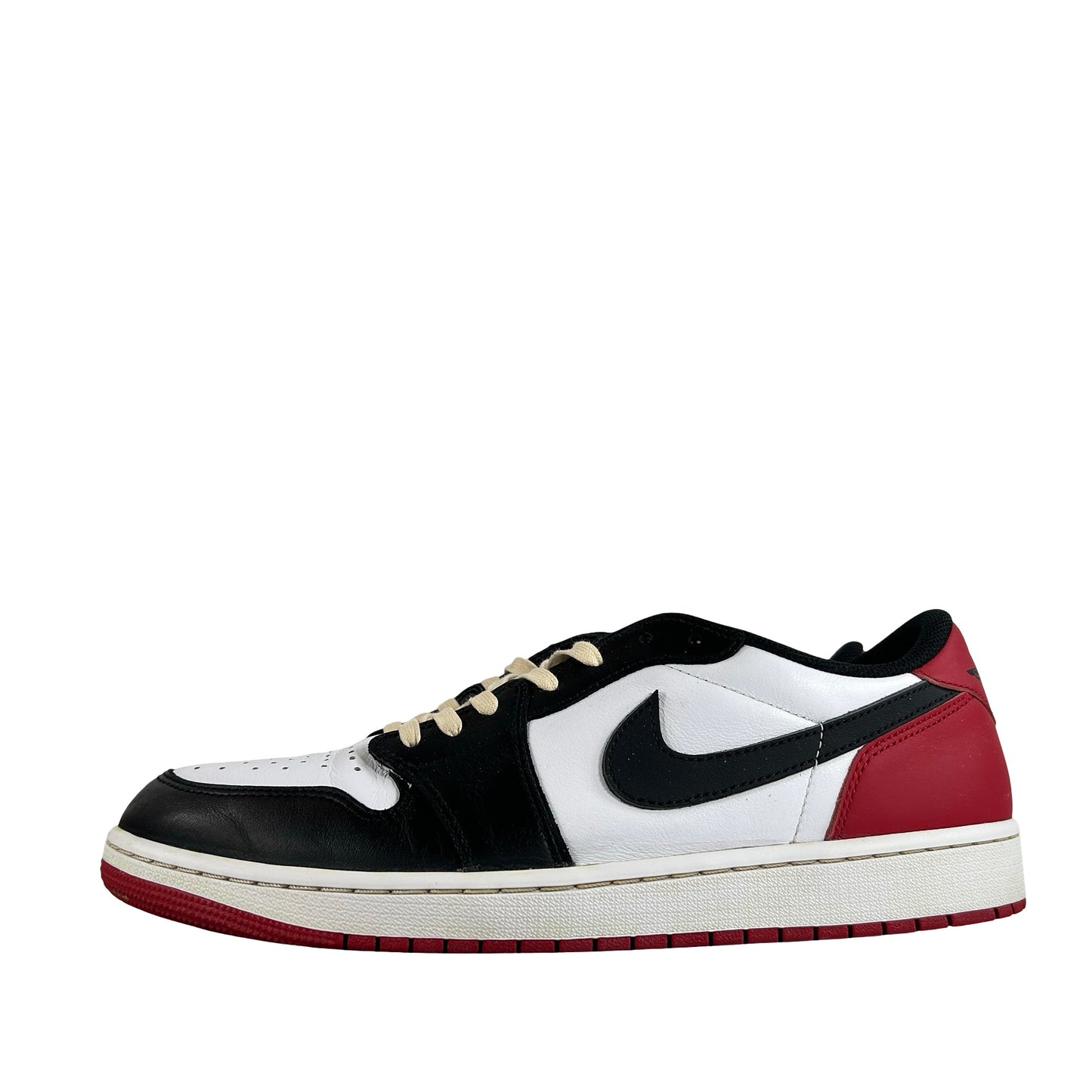 CZ0790 106  Jordan 1 Retro Low OG Black Toe (2023) [USED] - 13 M (Used3)