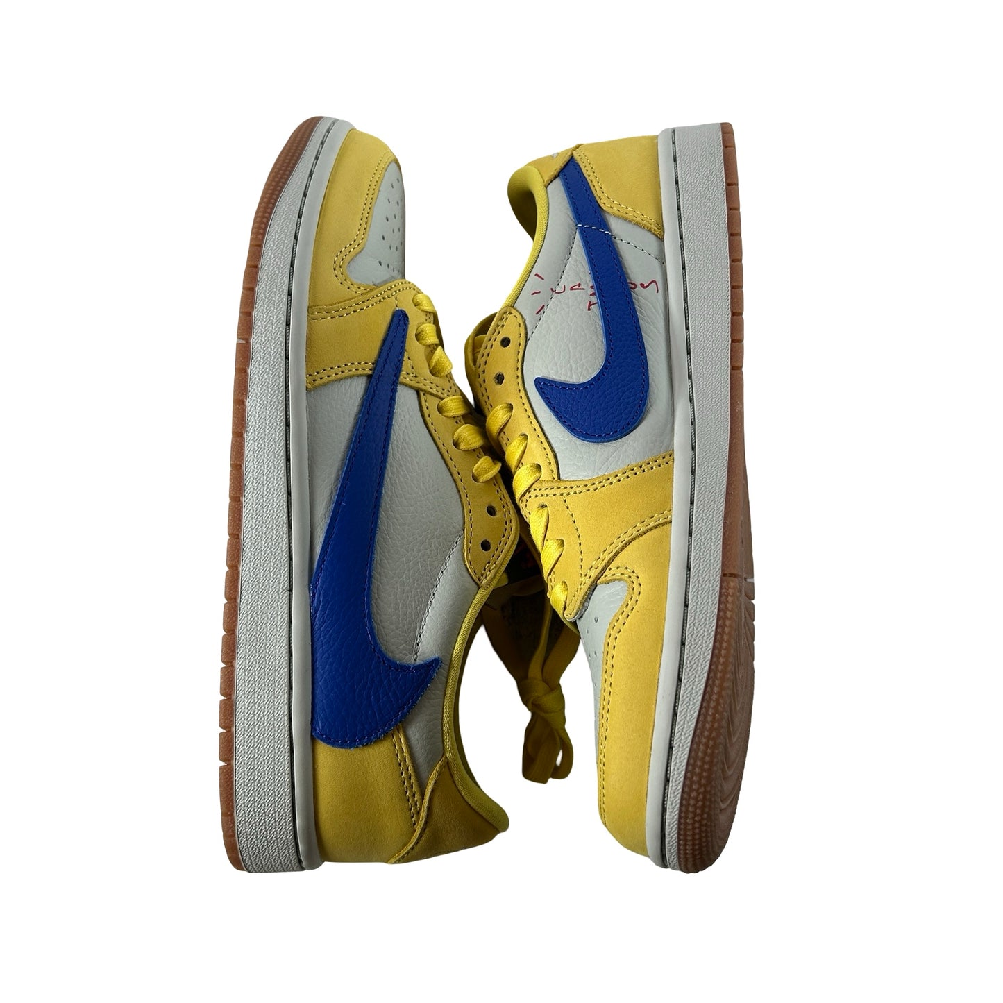 DZ4137 700 Jordan 1 Retro Low OG SP Travis Scott Canary (Women's) [USED] - 9 W (VNDS3)