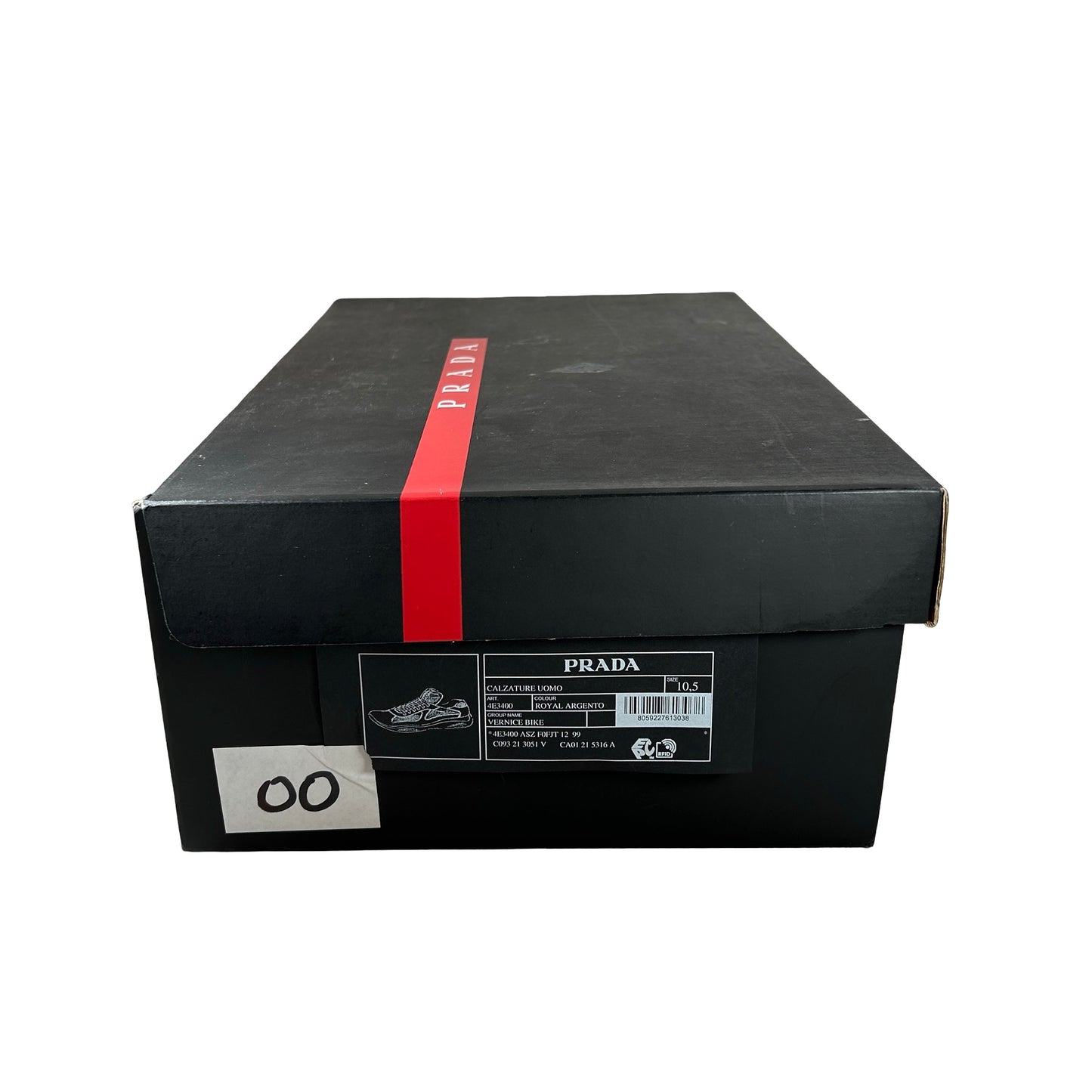 4E3400 ASZ F0FJT Prada America's Cup Navy [USED] - PRADA 10.5 / US 11.5 M (Used)