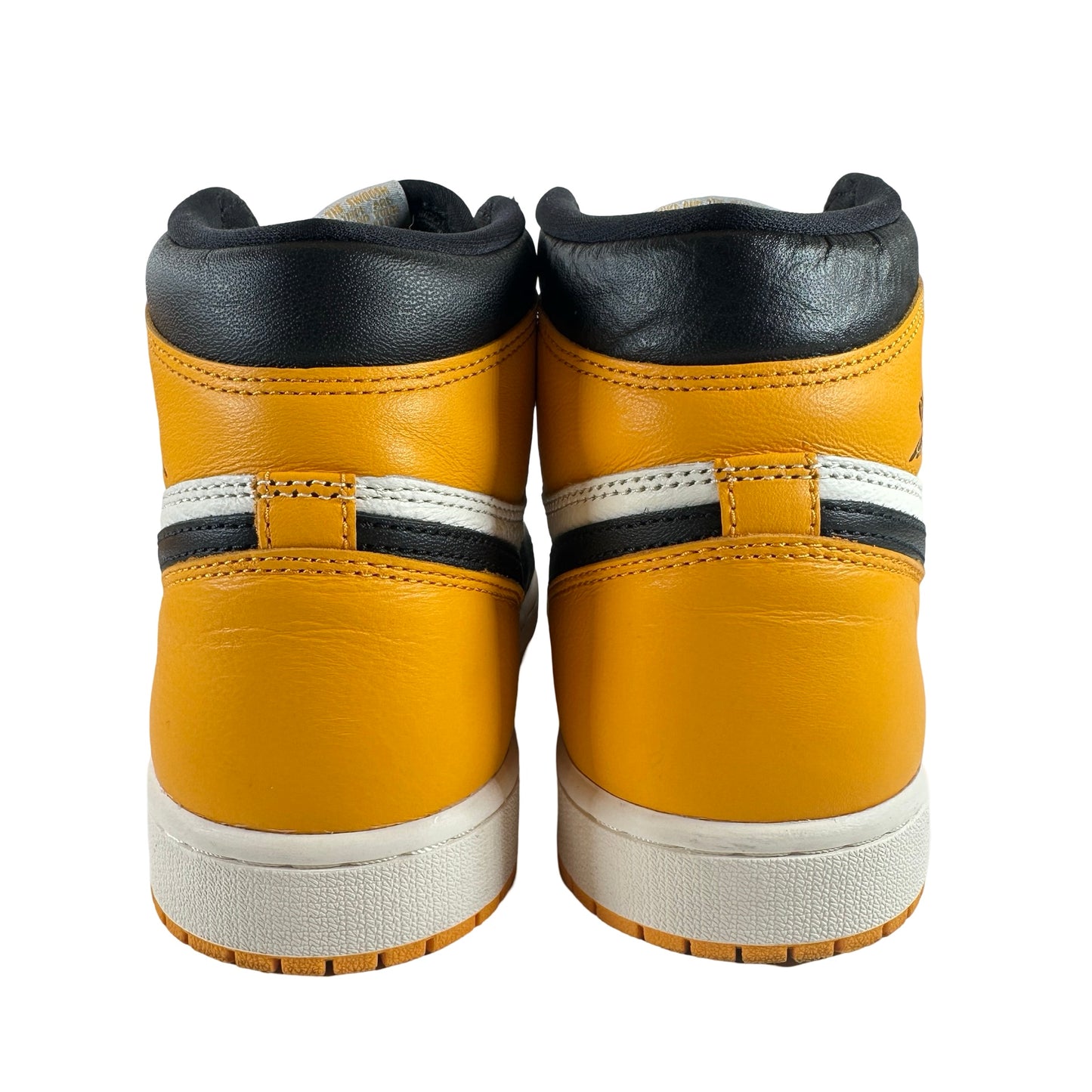 555088 711 Jordan 1 Retro High OG Yellow Toe [USED] - 9 M (Used)