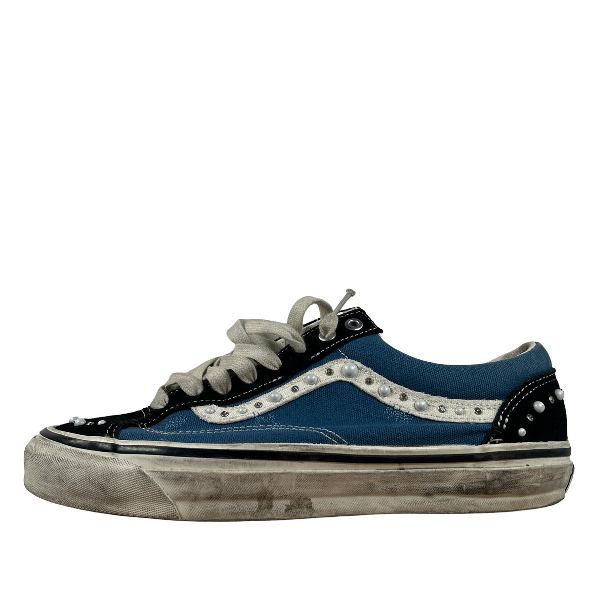 VN000E8VYA6 Vans LX Old Skool 36 Pearlized Pack Black Navy [USED] - 10 M (Used5)