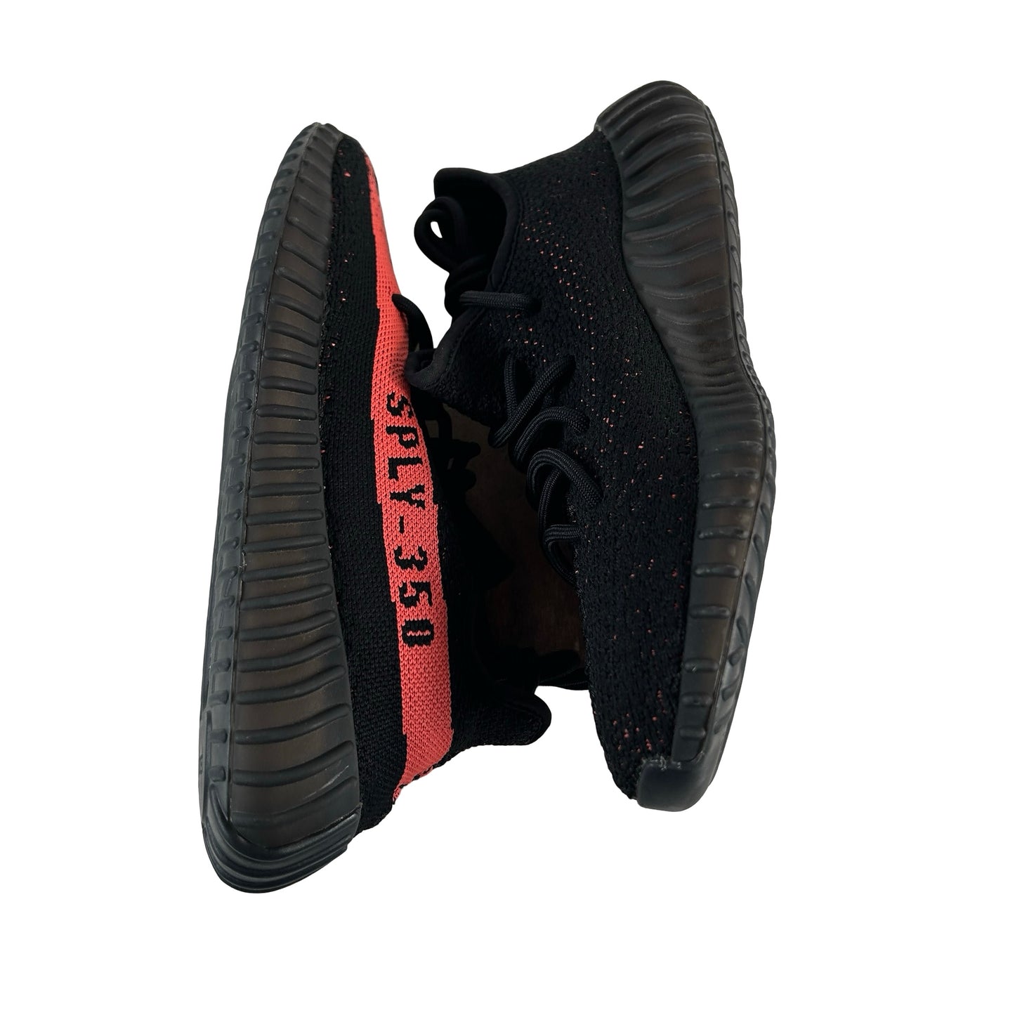 BY9612 Yeezy Boost 350 V2 Core Black Red [USED] - 6 M (Used2)