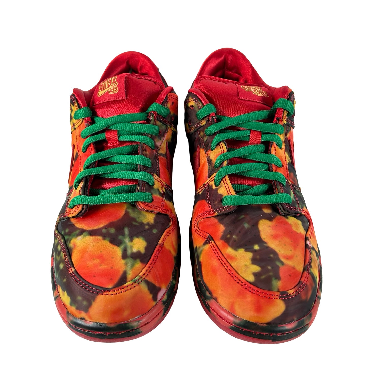 FZ1291 600 Nike SB Dunk Low The Wizard of Oz Poppy Field [USED] - 12 M (VNDS)