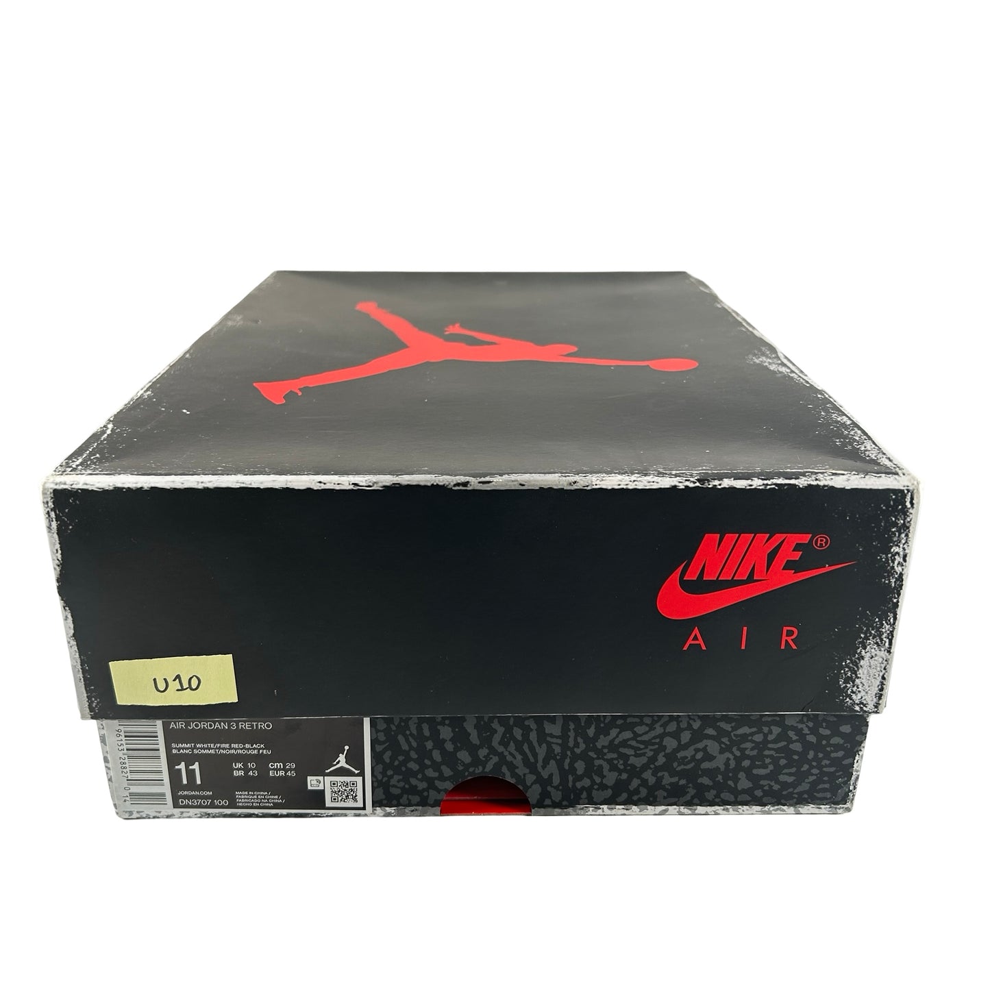 DN3707 100 Jordan 3 Retro White Cement Reimagined [USED] - 11 M (Used10)