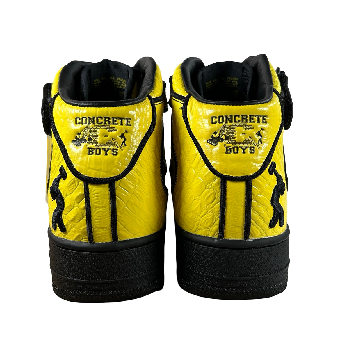 JA6675 700 Nike Air Force 1 Mid Lil Yachty Concrete Boys Opti Yellow
