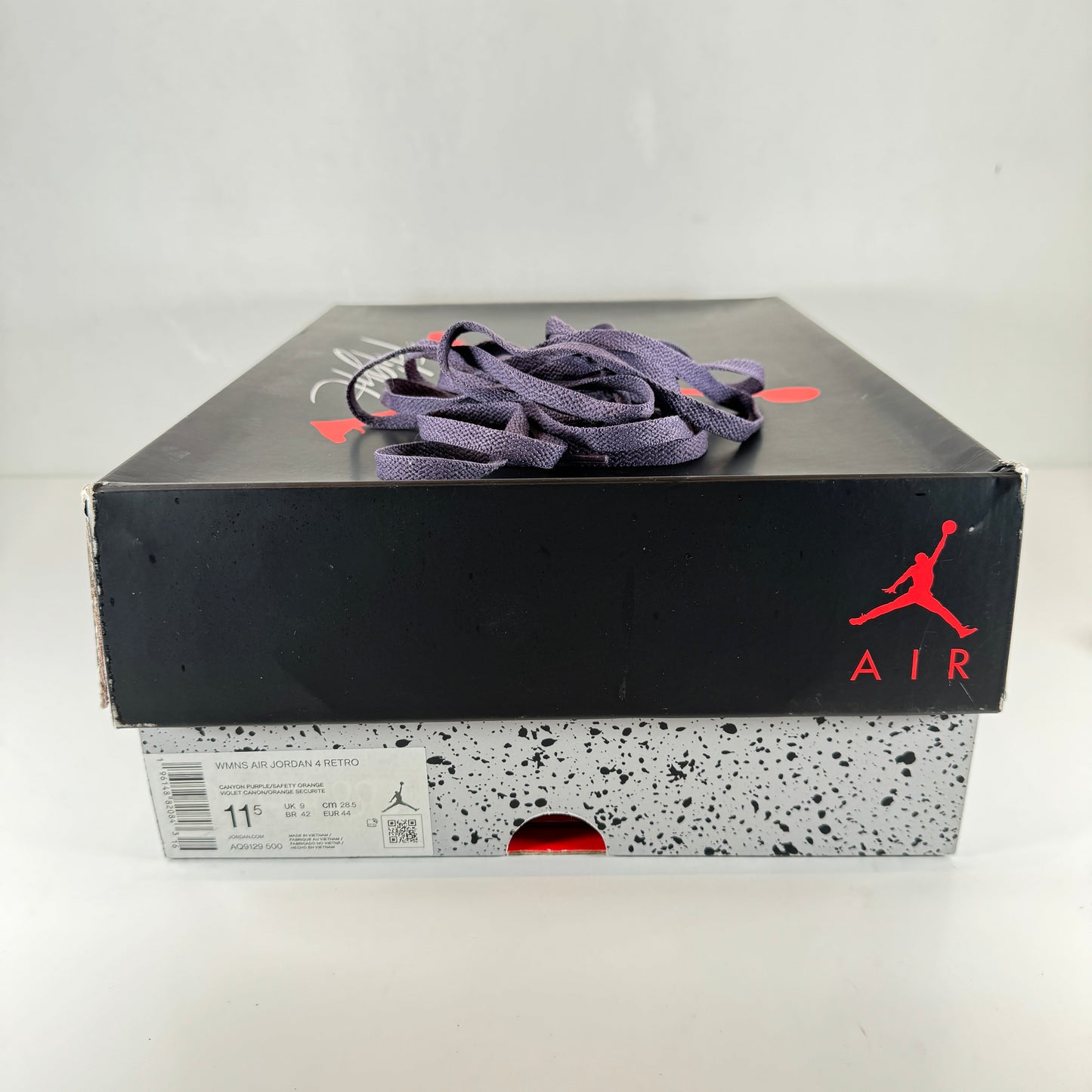 AQ9129 500 Jordan 4 Retro Canyon Purple [USED] - 11.5 W (Used)