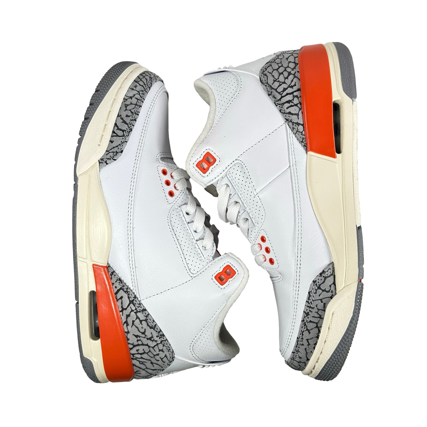 CK9246 121 Jordan 3 Retro Georgia Peach (Women's) [USED] - 8 W (Used)