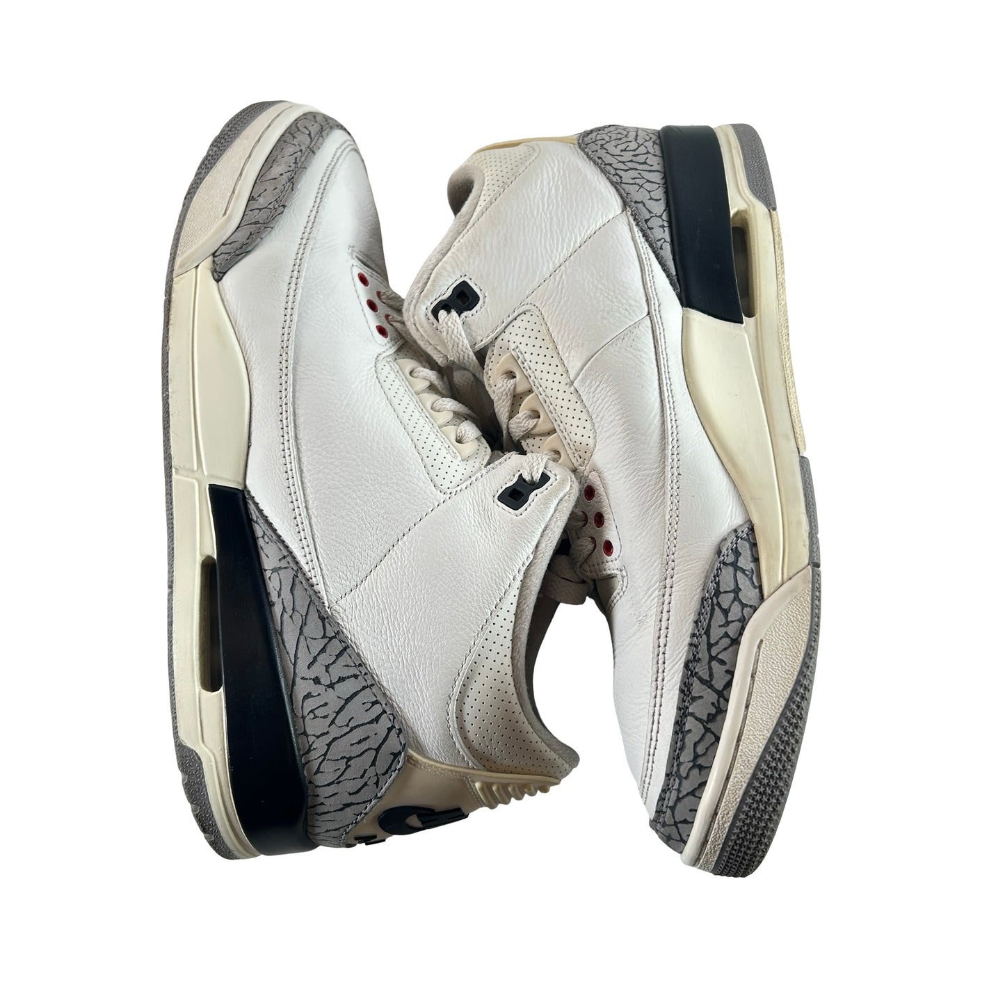DN3707 100 Jordan 3 Retro White Cement Reimagined [USED] - 11.5 M (Used2) (No Box2)