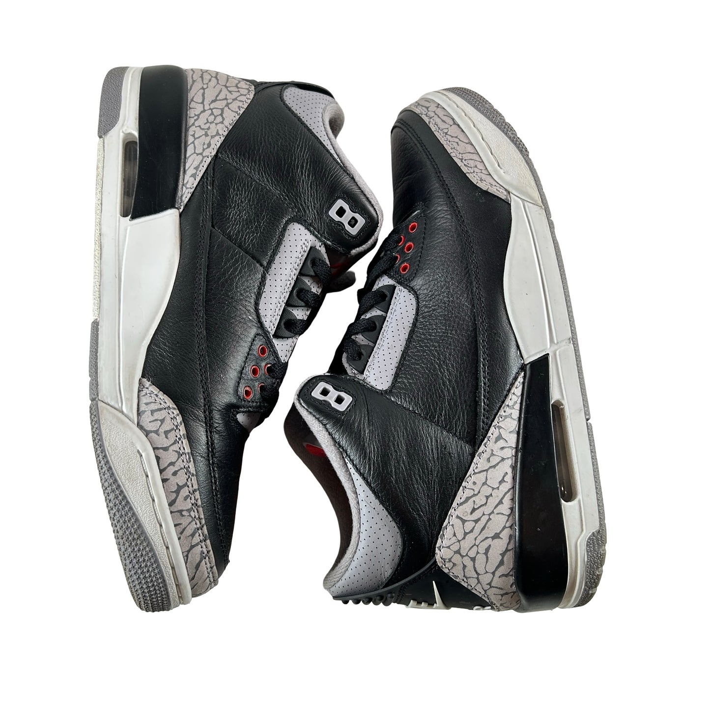 CT8532 001 Jordan 3 Retro Black Cat (2025) [USED] - 9 M (Used5)