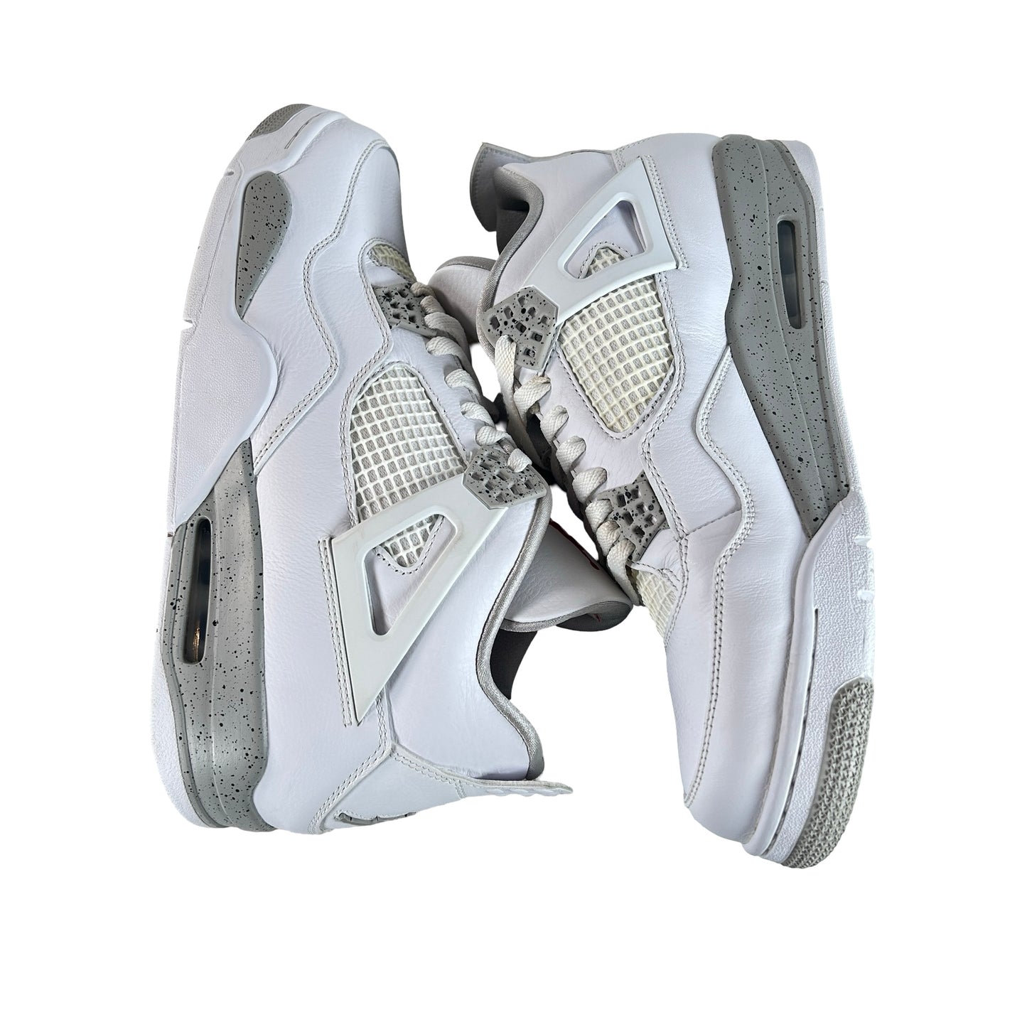 CT8527 100 Jordan 4 Retro White Oreo [USED] - 12 M (Used6)