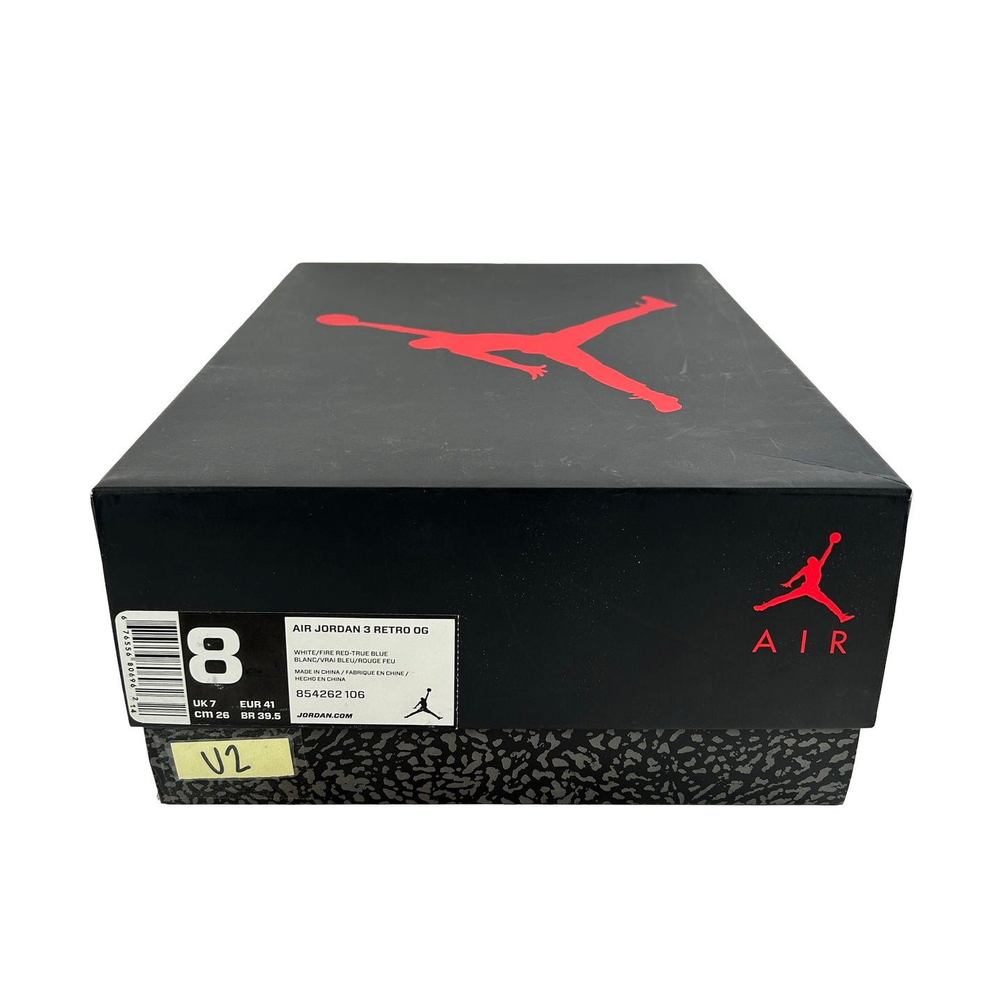 854262 106 Jordan 3 Retro True Blue (2016) [USED] - 8 M (Used2)