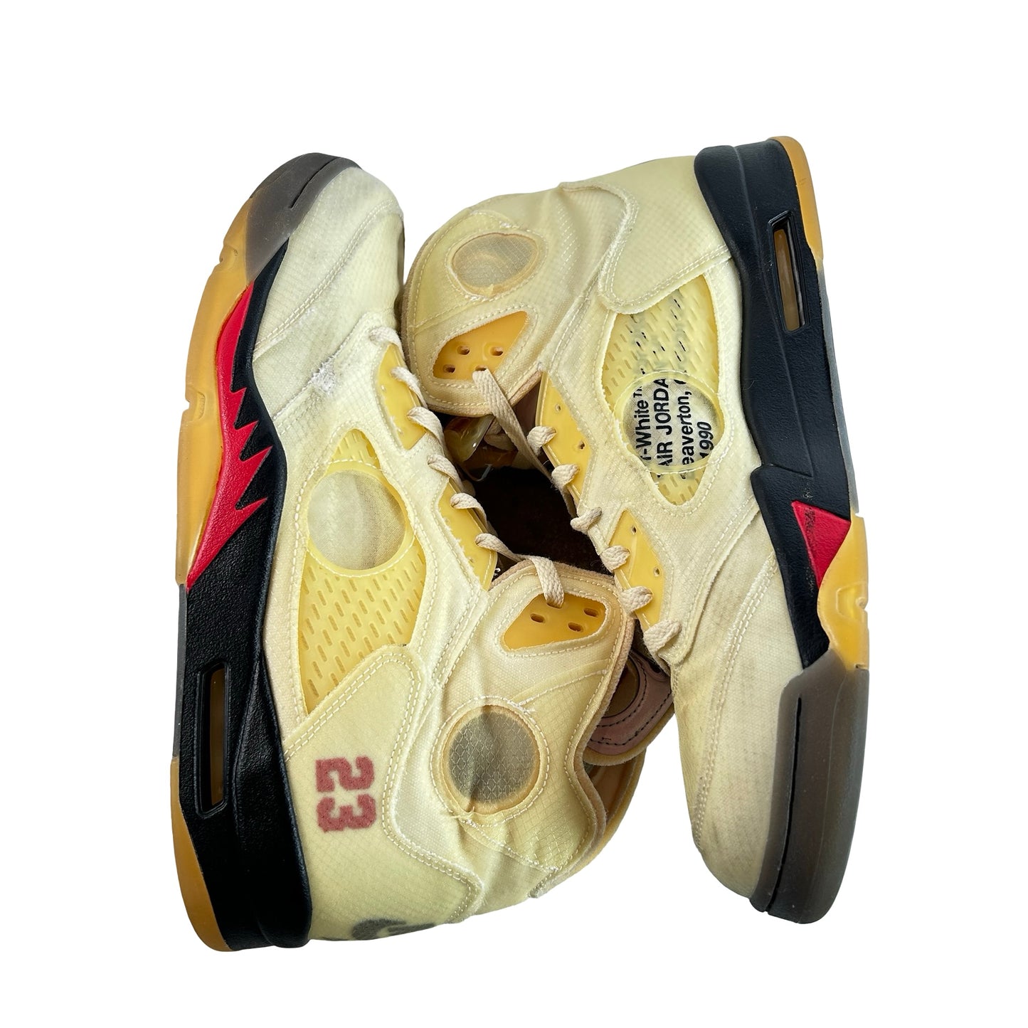 DH8565 100 Jordan 5 Off-White Sail [USED] - 13 M (Used8)
