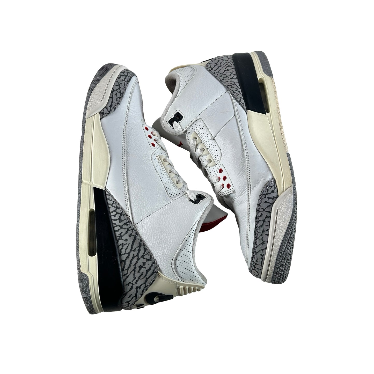 DN3707 100 Jordan 3 Retro White Cement Reimagined [USED] - 12.5 M (Used5)