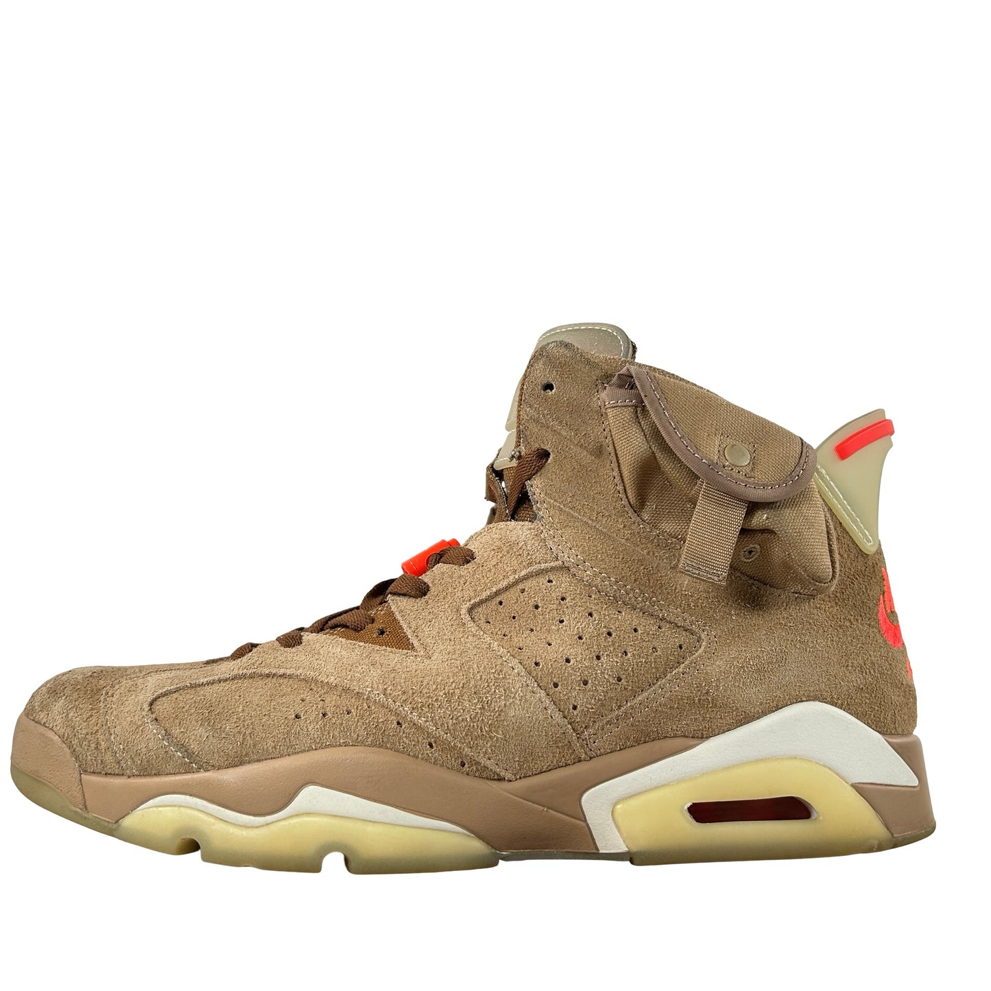 DH0690 200 Jordan 6 Retro Travis Scott British Khaki [USED] - 13 M (Used) (Replace Box)