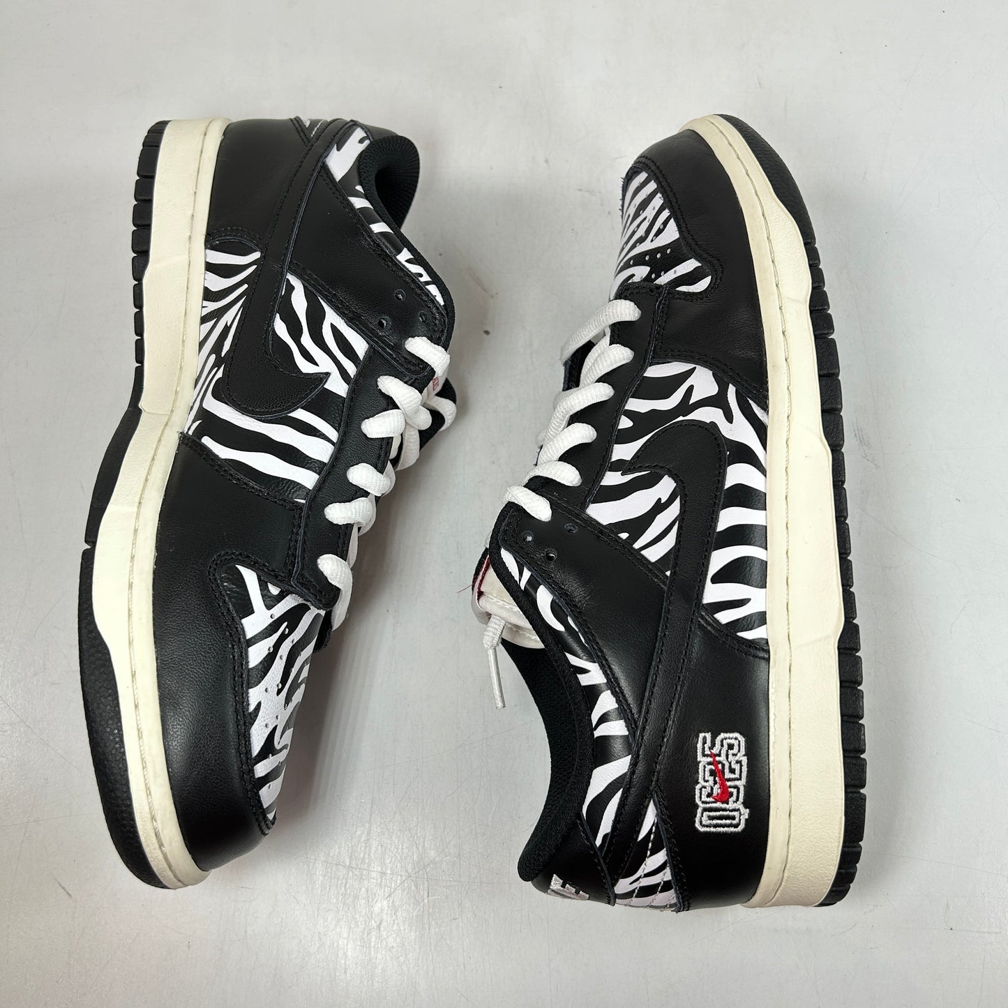 DM3510 001 SB Dunk Low Quartersnacks Zebra [USED] - 9 (Used) (Replace Box)