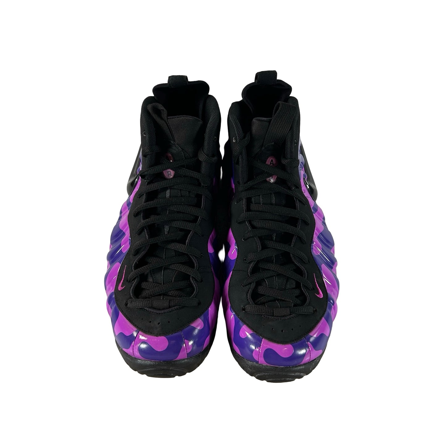 824041 012 Nike Air Foamposite Pro Purple Camo [USED] - 13 M (Used) (No Box)
