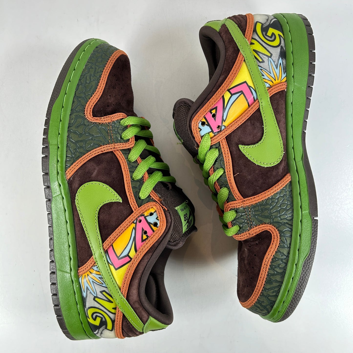 789841 332 Nike SB Dunk Low De La Soul (2015) [USED] - 9.5 M (Used) (No Box)