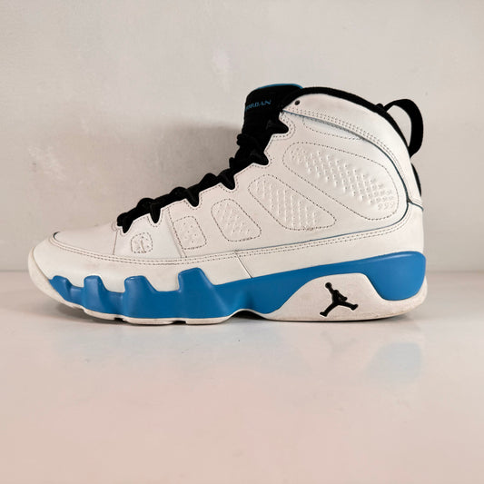 FQ8992 101 Jordan 9 Retro Powder Blue (2024) [USED] - 10 M (Used)