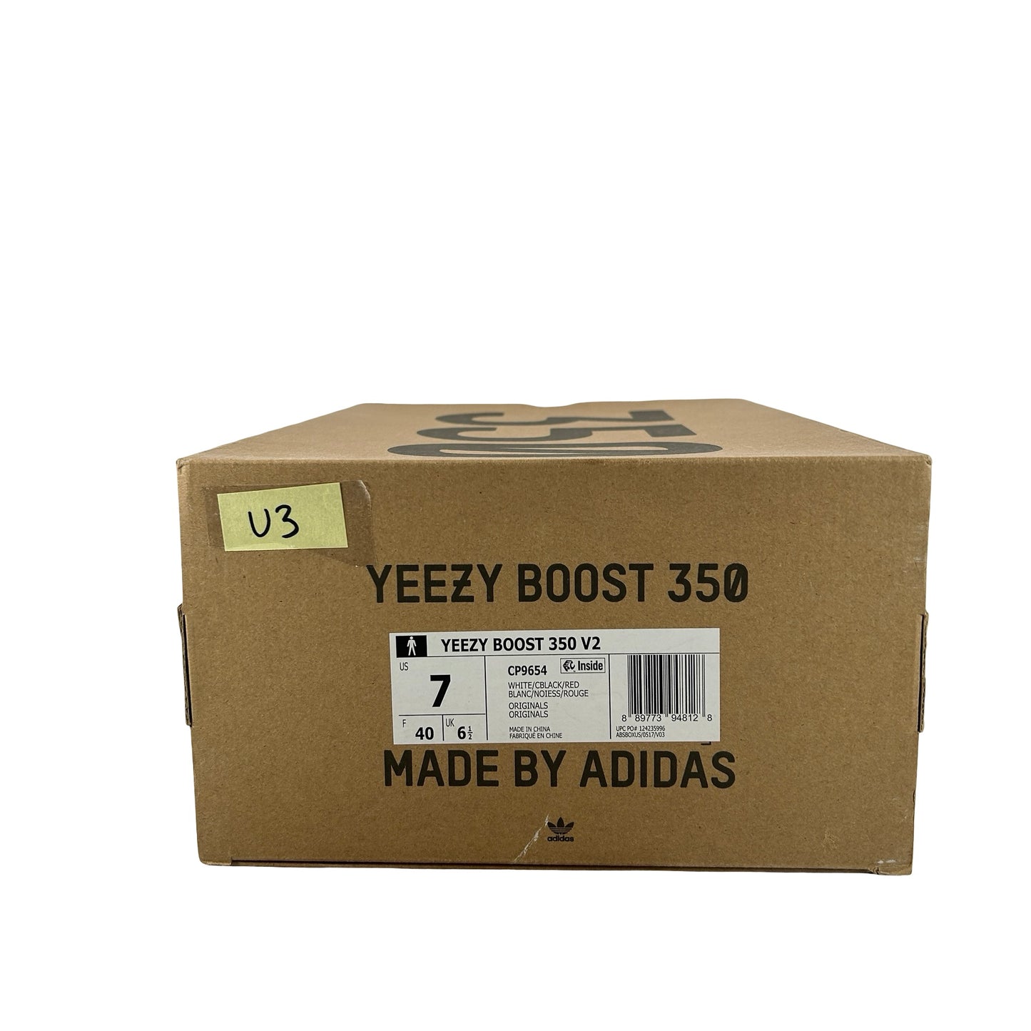 CP9654 Yeezy 350 V2 Zebra [USED] - 7 M (Used3)