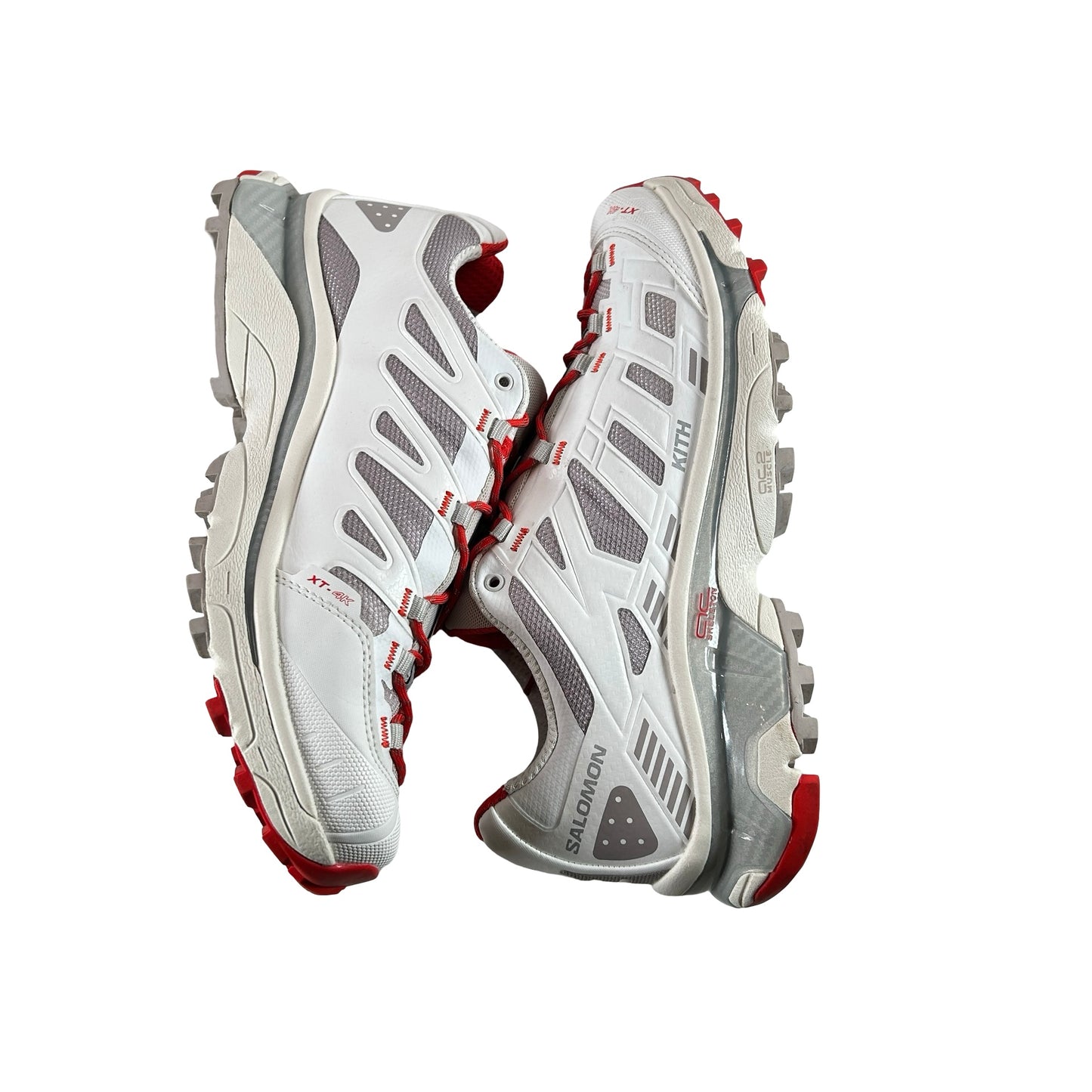L47771800 Salomon XT-4K Kith Kithmas White Red [USED] - 8.5 M (Used)