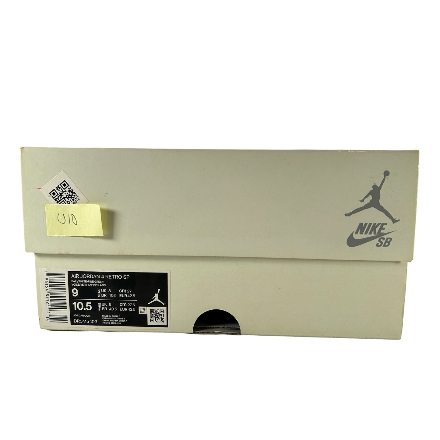 DR5415 103 Jordan 4 Retro SB Pine Green [USED] - 9 M (Used10)