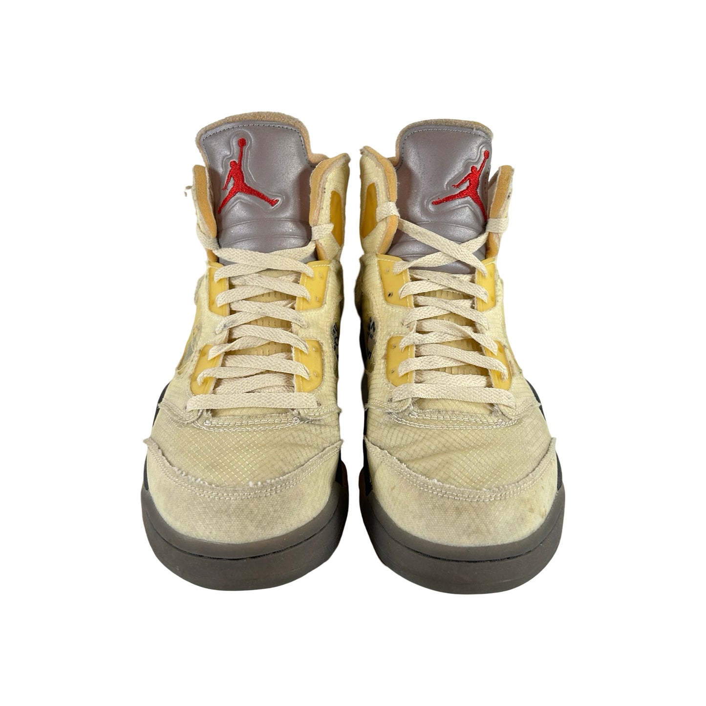 DH8565 100 Jordan 5 Retro Off-White Sail [USED] - 10.5 M (Used6)
