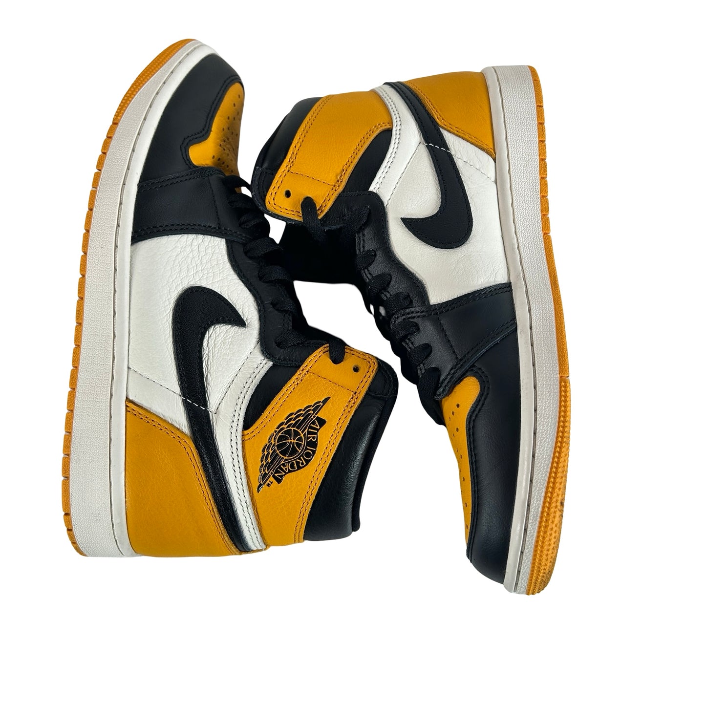 555088 711 Jordan 1 Retro High OG Yellow Toe [USED] - 9 M (Used3)