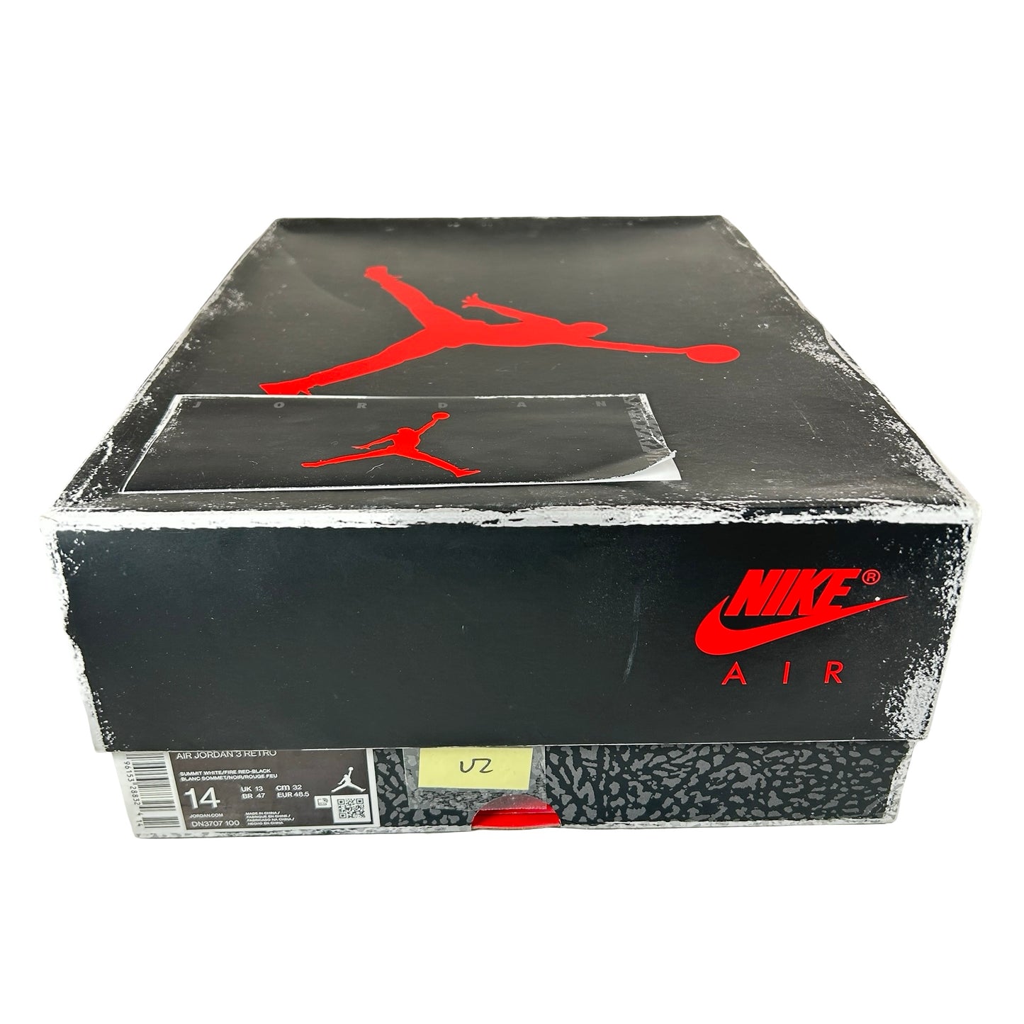 DN3707 100 Jordan 3 Retro White Cement Reimagined [USED] - 14 M (Used2)
