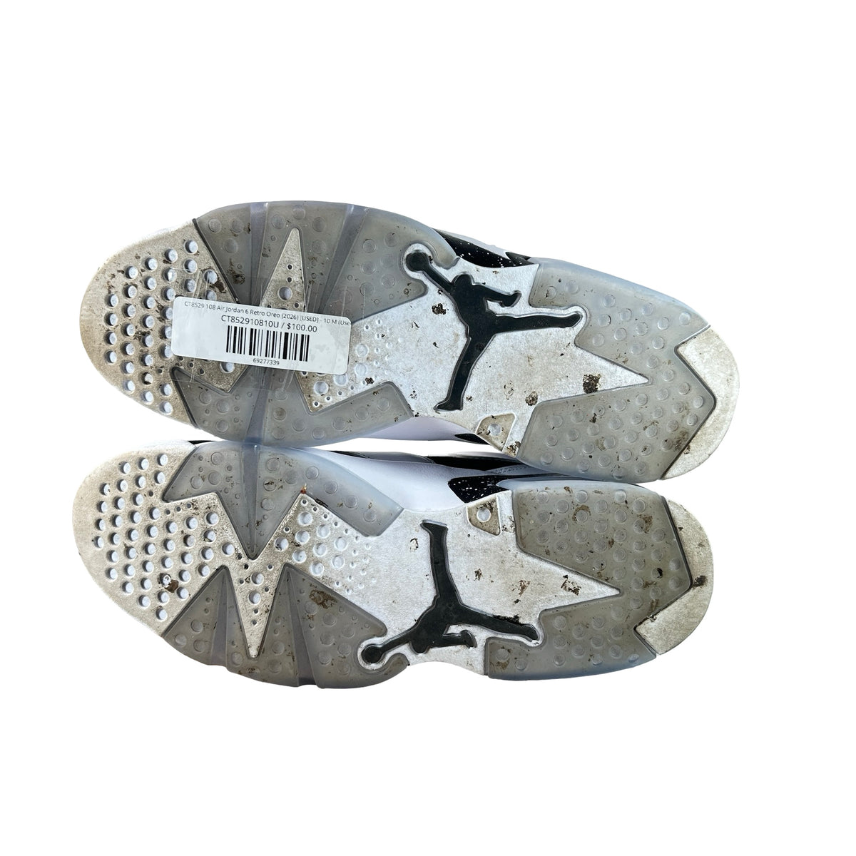 CT8529 108 Air Jordan 6 Retro Oreo (2026) [USED] - 10 M (Used)