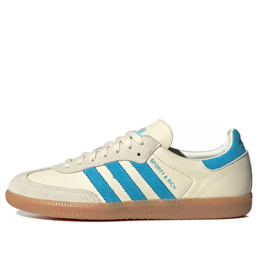 IE7096 adidas Samba OG Sporty & Rich Cream Blue