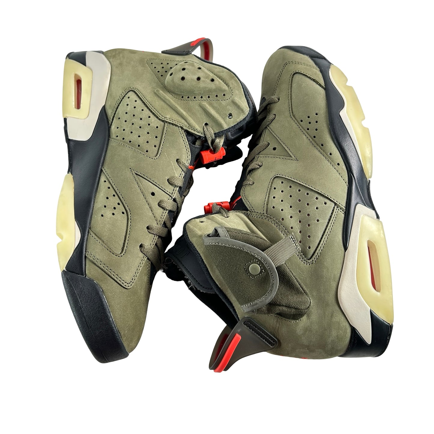 CN1084 200 Jordan 6 Retro Travis Scott [USED] - 13 M (Used2) (No Box2)