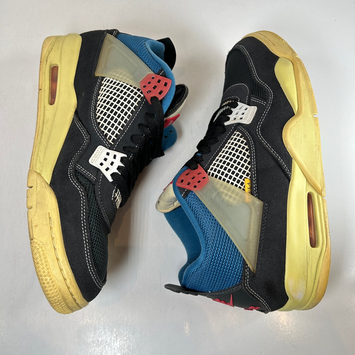 DC9533 001 Jordan 4 Retro Union Off Noir [USED] - 10.5 (Used) (No Box)